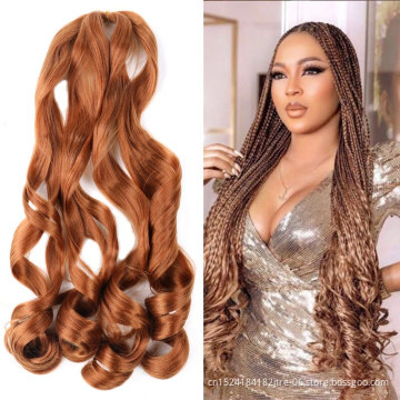 high grade synthetic bulk hair wavy braid extension for braiding curly,  new wet and wavy curly yaki synthetic braiding hair